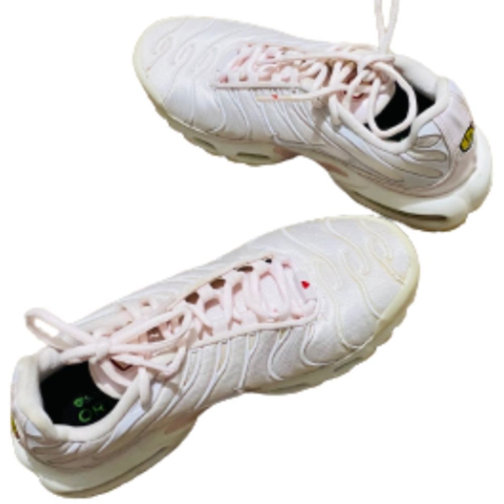 NIKE Tn AIR Rare Find PALE PINK SNEAKERS w/ New Insoles Collectible Women’s 7.5